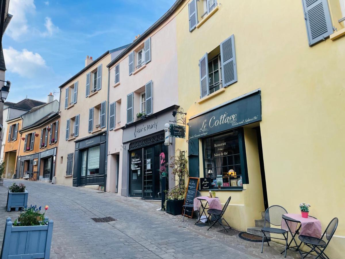 Studio Au Vieux Marly-Le-Roi - Bien Equipe - Matelas De Qualite - 7Min Du Train Vers Paris 外观 照片